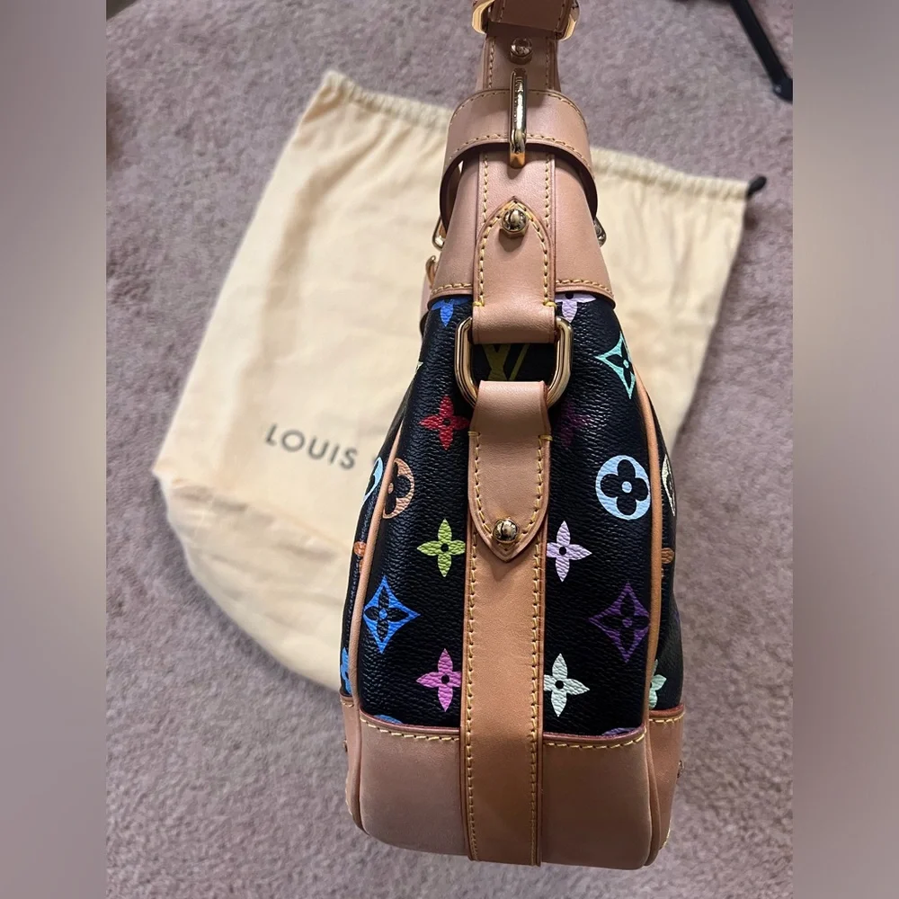 Louis Vuitton X Takashi Murakami Monogram Multicolor Greta Limited Edition bag. - Picture 2 of 12